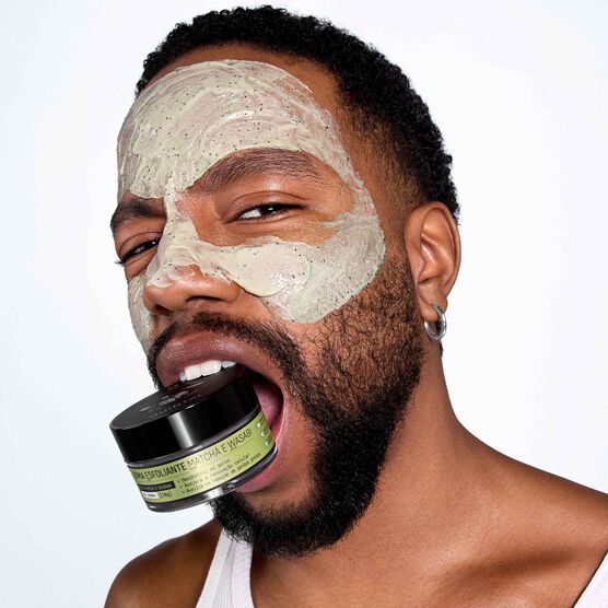 Goma Esfoliante Facial Quintal Matcha e Wasabi